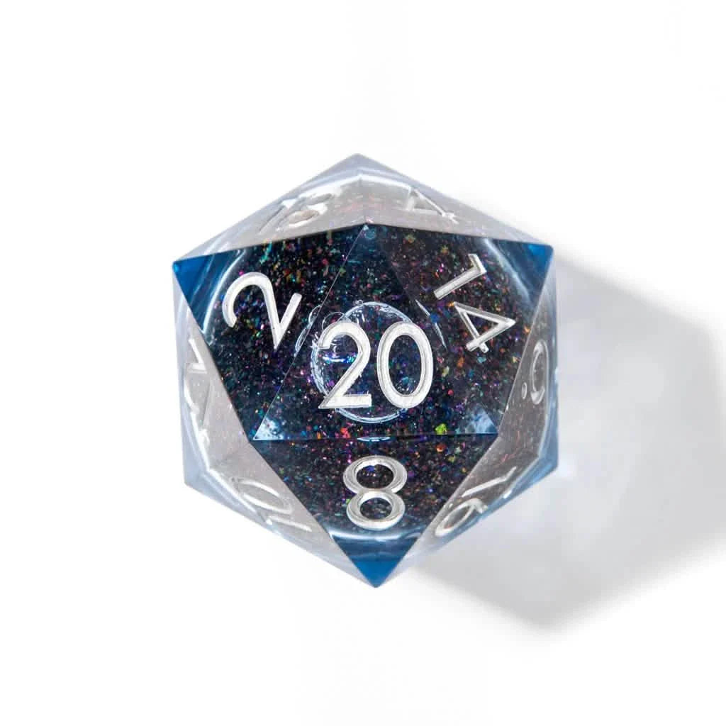Arcane Prism | 50mm D20 | Oversized Liquid Core Dice | Single Dice