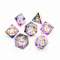 Arcane Maelstrom | Liquid Core Dice | Resin | 7 Piece Set