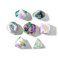 Mystic Tides | Soft Edge Dice | Acrylic | 7 Piece Set
