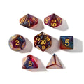 Starlight Reverie | Soft Edge Dice | Acrylic | 7 Piece Set