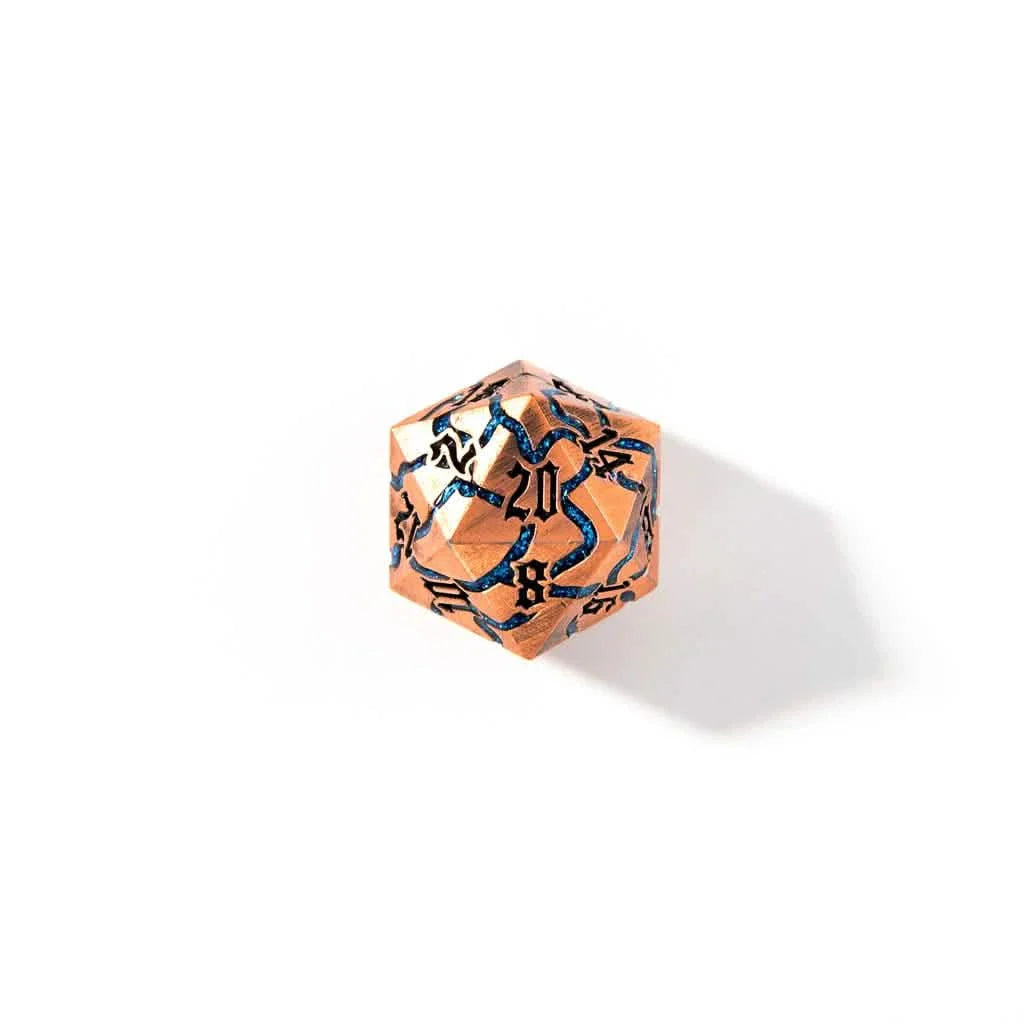 Artificer | Solid Metal Dice | 7 Piece Set
