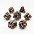 Hellforged Relics | Hollow Metal Dice | 7 Piece Set
