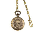 Death's Keeper | Pocket Watch Dice Case | Mini Dice | Ancient Gold