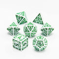 Arcane Burst | Soft Edge Dice | Acrylic | 7 Piece Set