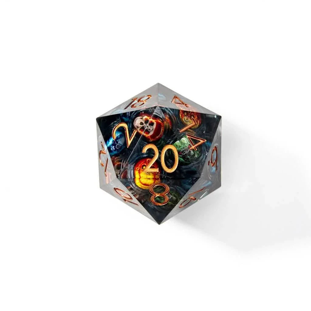 Spectral Legion | 50mm D20 | Oversized Liquid Core Dice | Single Dice
