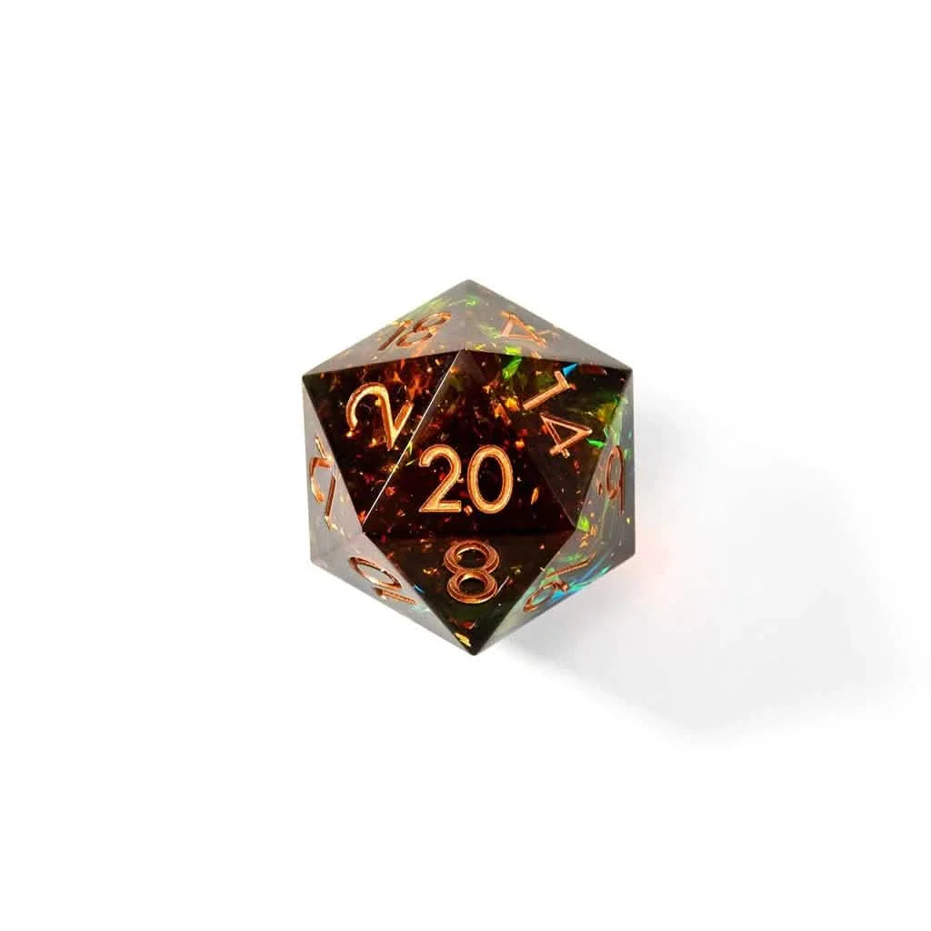 Archer's Dream | 33mm D20 | Oversized Resin Dice | Single Dice