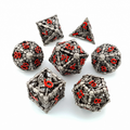 Death's Whisper | Metal Dice | 7 Piece Set
