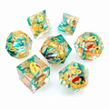 Ring of Envy | Sharp Edge Dice | Resin | 7 Piece Set