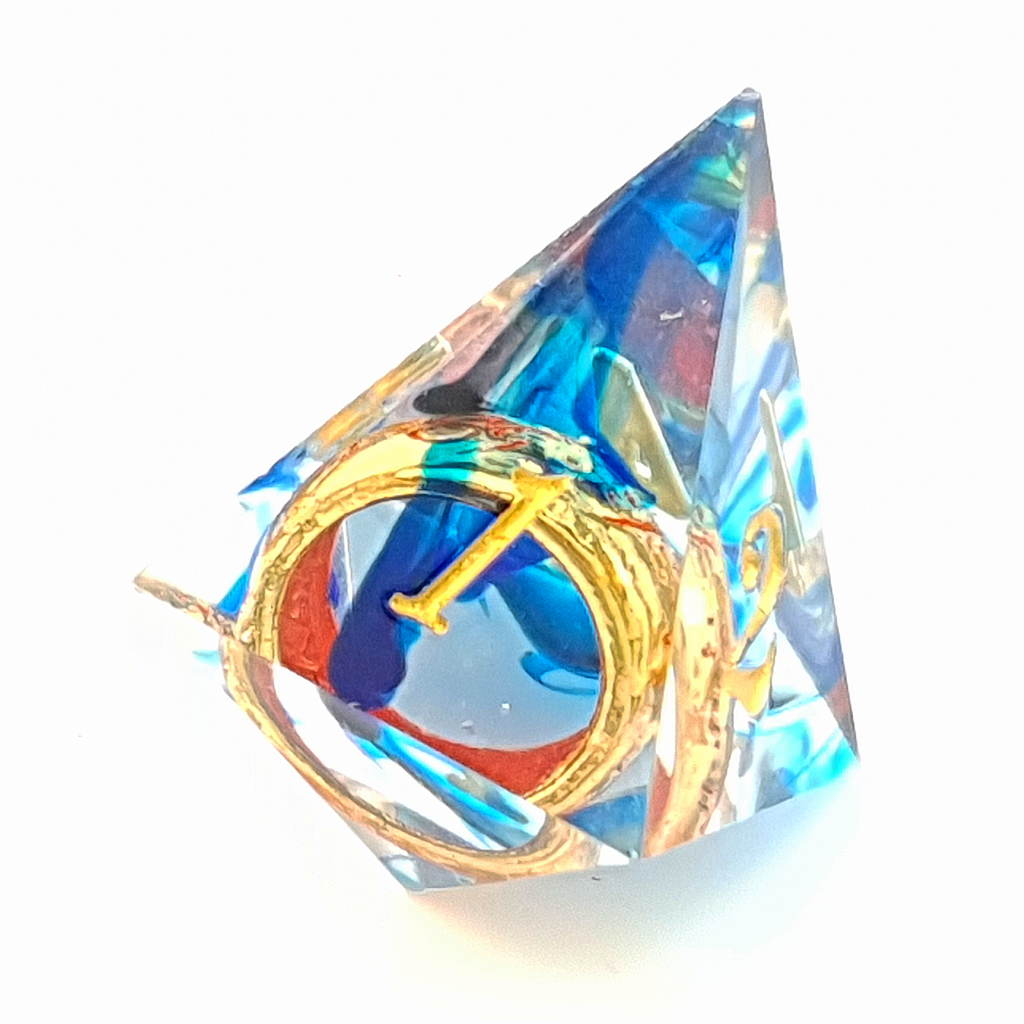 Ring of Sapphire | Sharp Edge Dice | Resin | 7 Piece Set