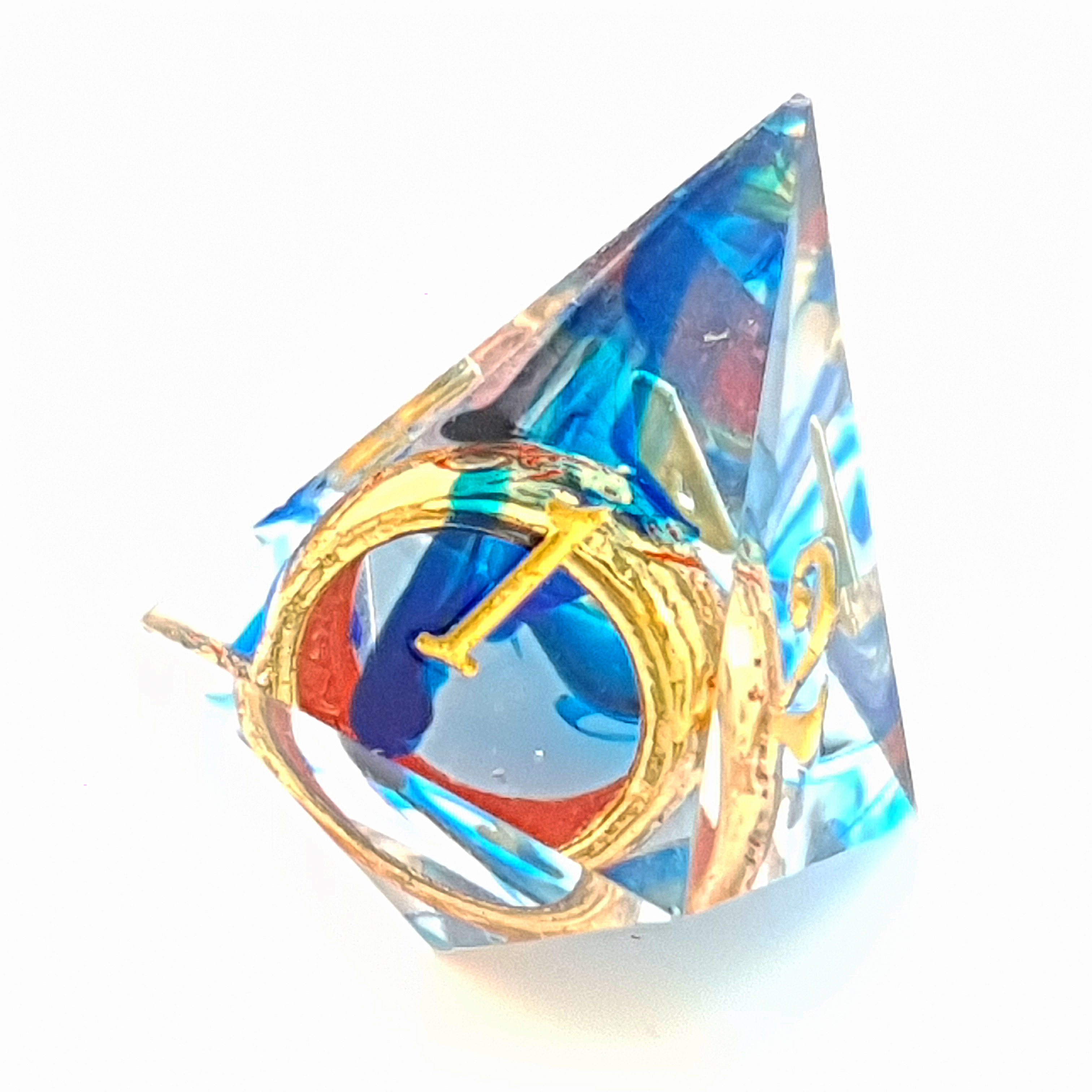 Ring of Sapphire | Sharp Edge Dice | Resin | 7 Piece Set