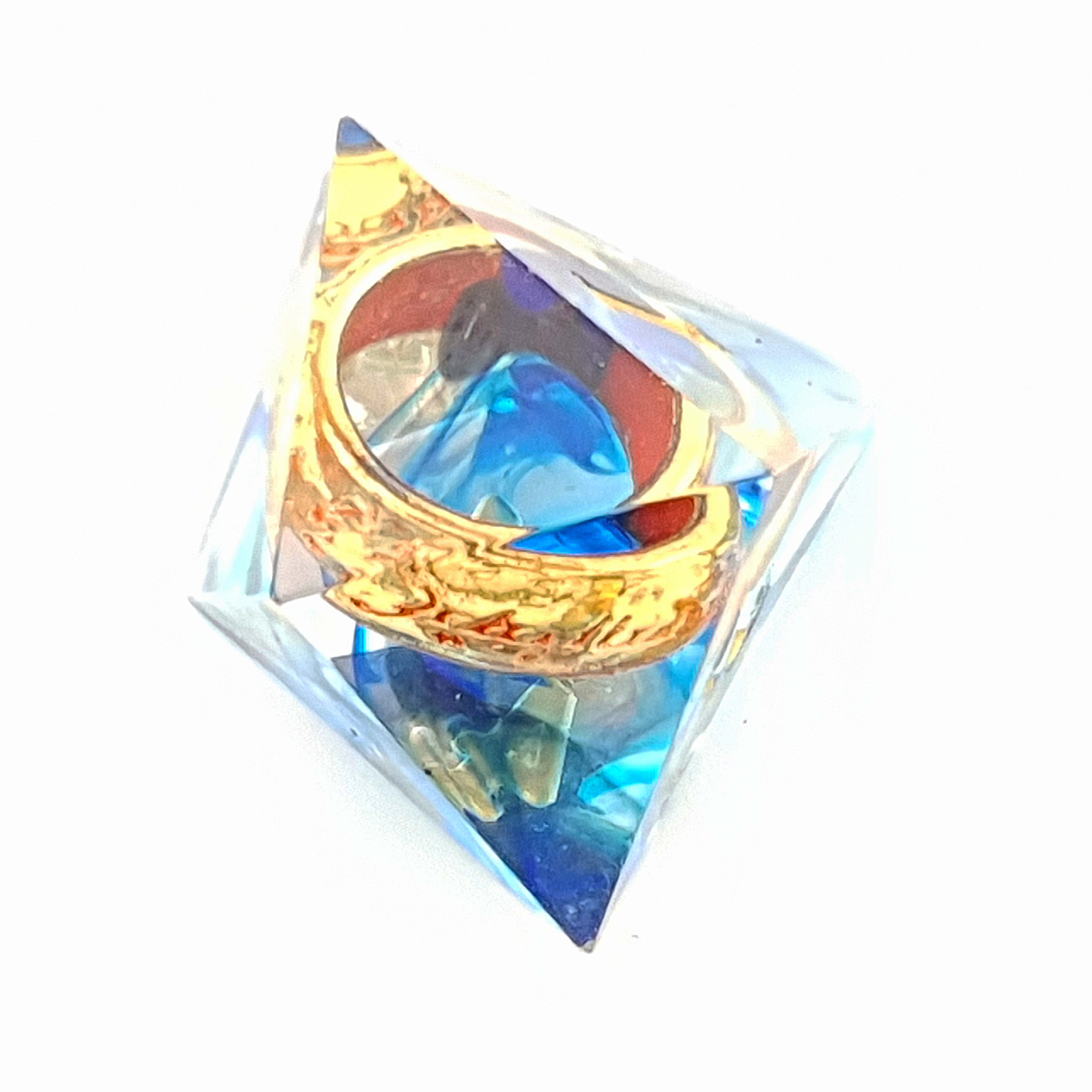 Ring of Sapphire | Sharp Edge Dice | Resin | 7 Piece Set