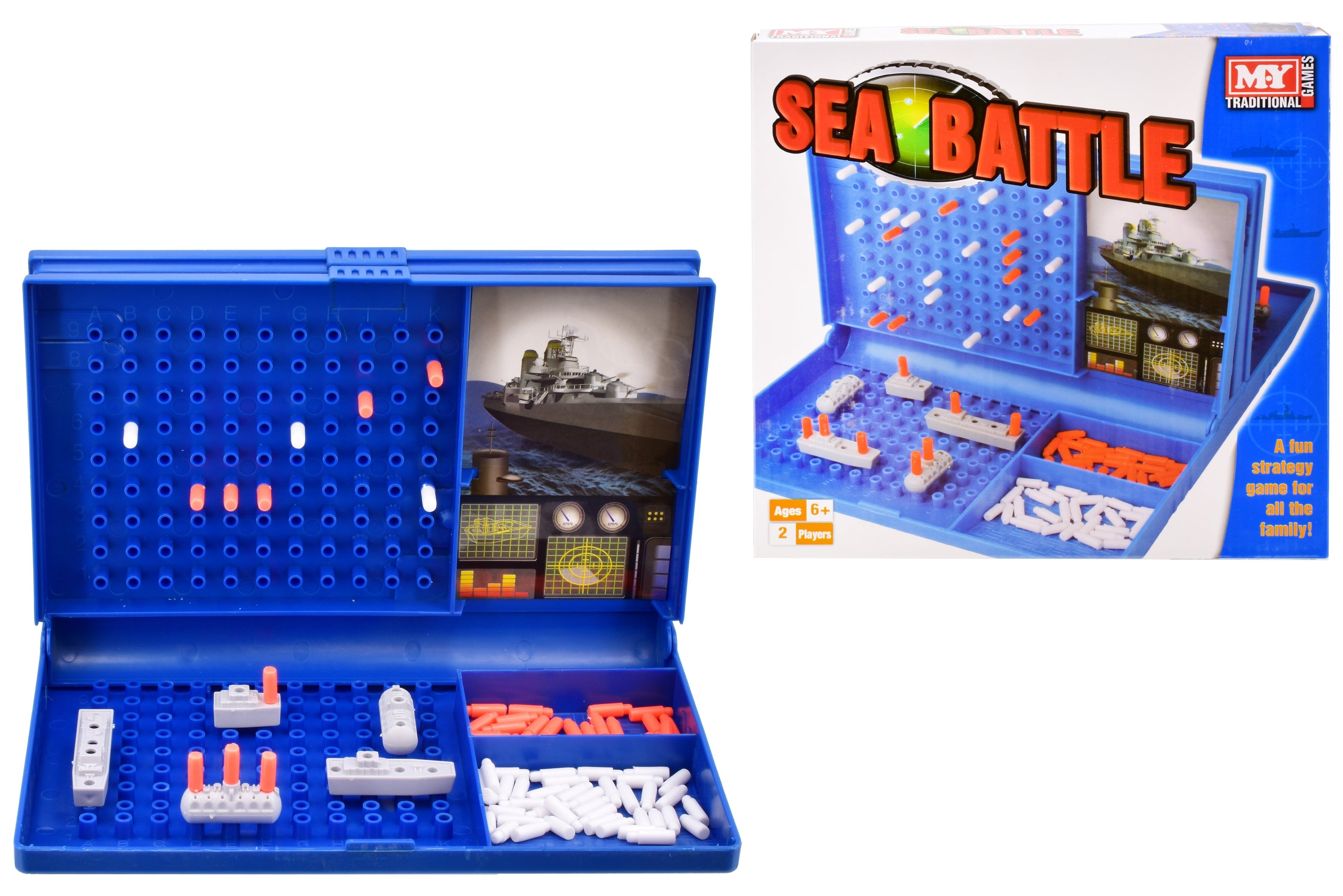 Sea Battle Strategy Board Game by Snaps – Classic Naval Combat Toy