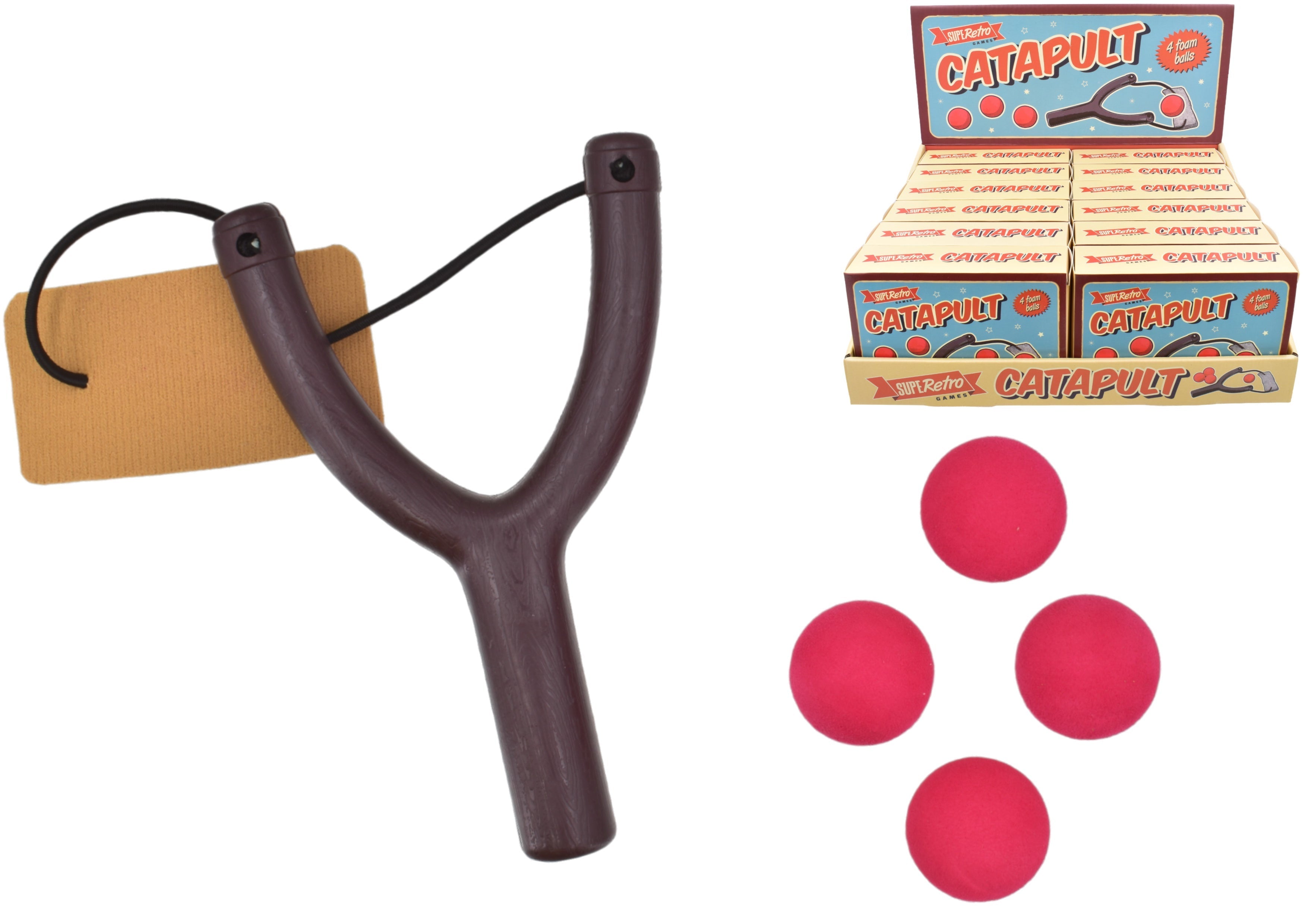 Snaps Traditional Wooden Slingshot – Vintage Outdoor Target Practice Toy