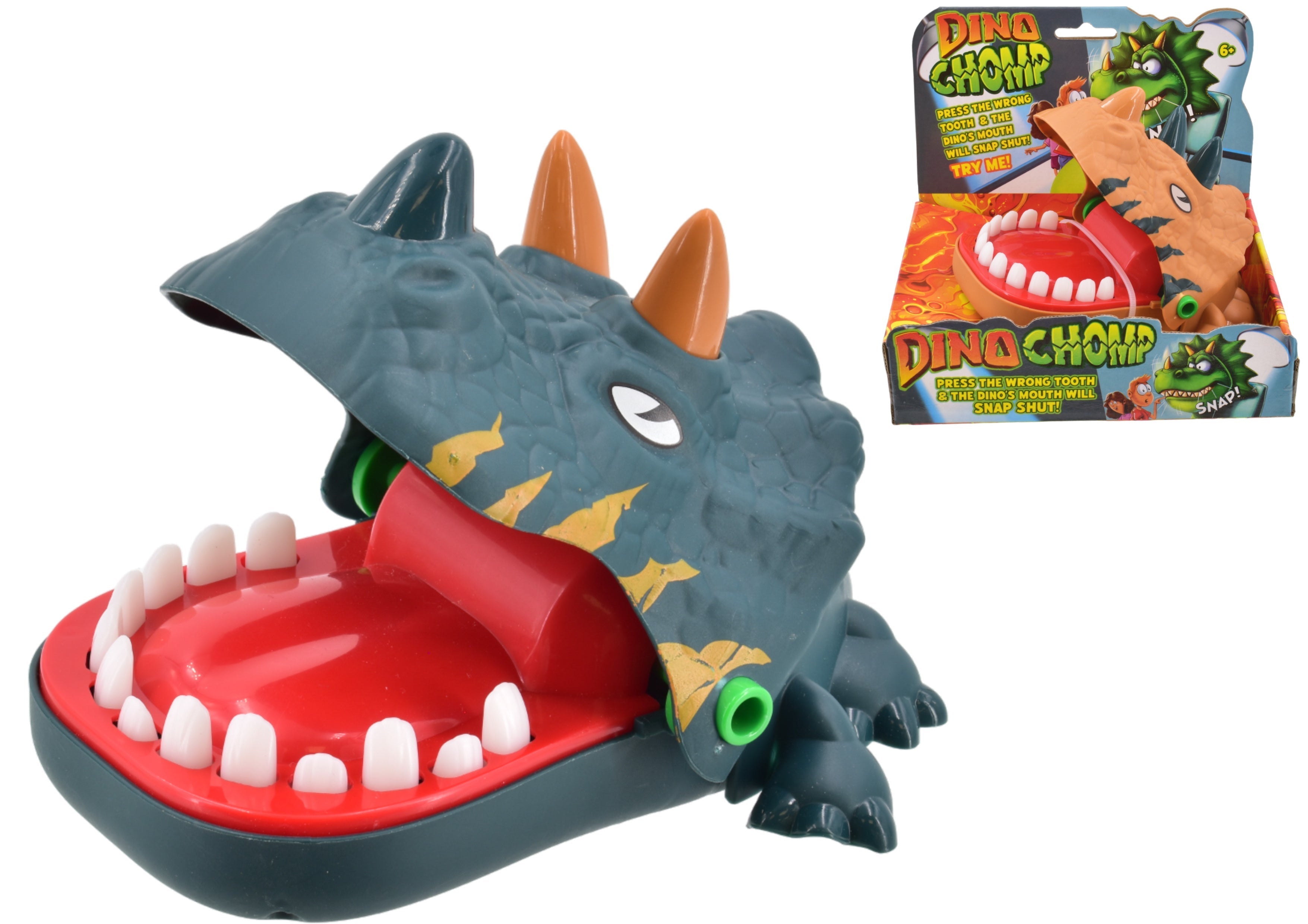 Snaps Dino Chomp Dinosaur Finger Bite Game – Interactive Kids Toy