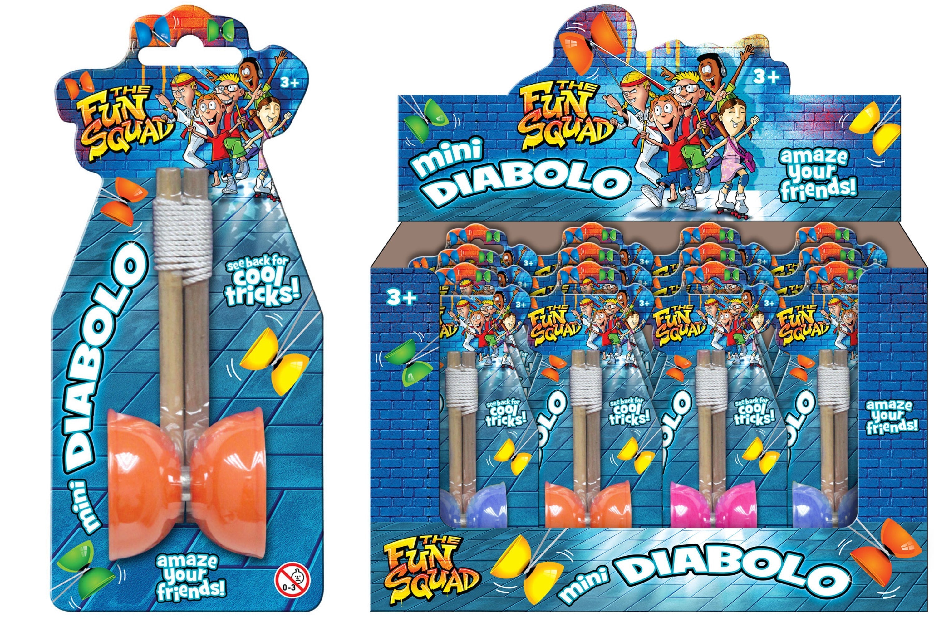Snaps Mini Diabolo Skill Toy - Juggling Circus Gear for Outdoor Play