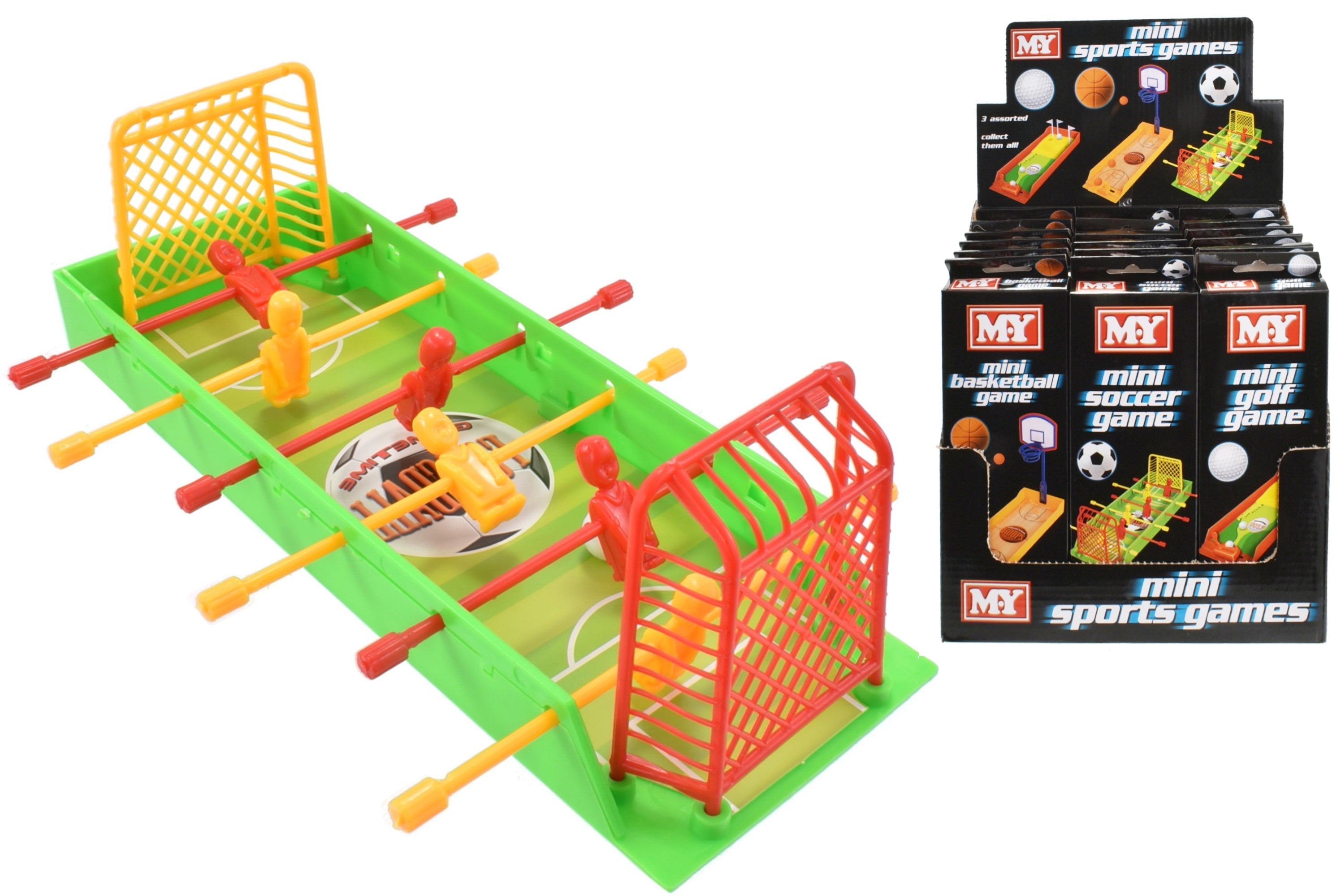 Snaps Mini Sports Games Assortment – Tabletop Party Favors for Kids