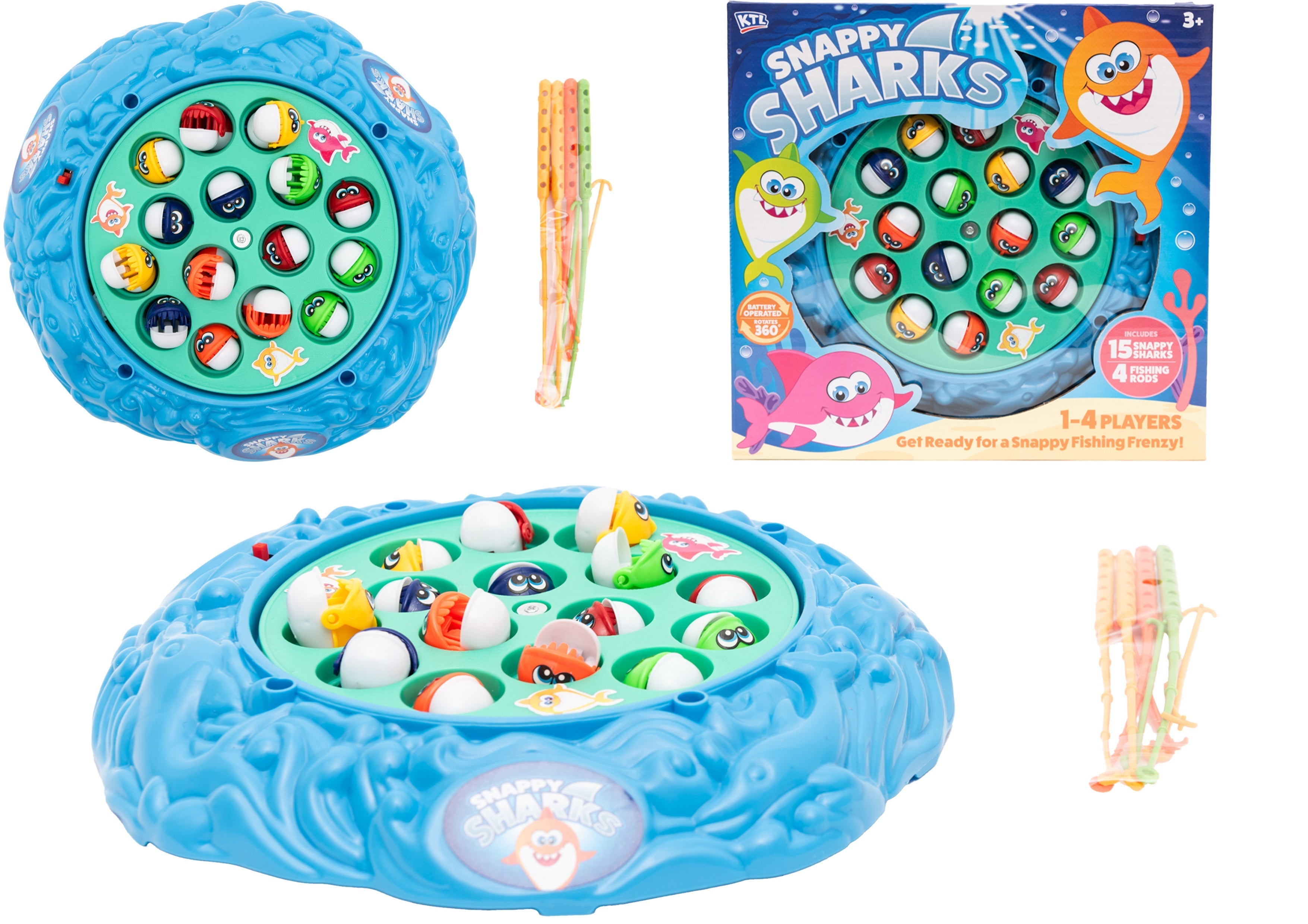 Shark Fishing Game by Snaps – Interactive Kids Toy and Family Board Game