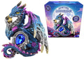 Snaps 11cm Dragon Figurine with Blue Gemstone – Fantasy Desk Ornament
