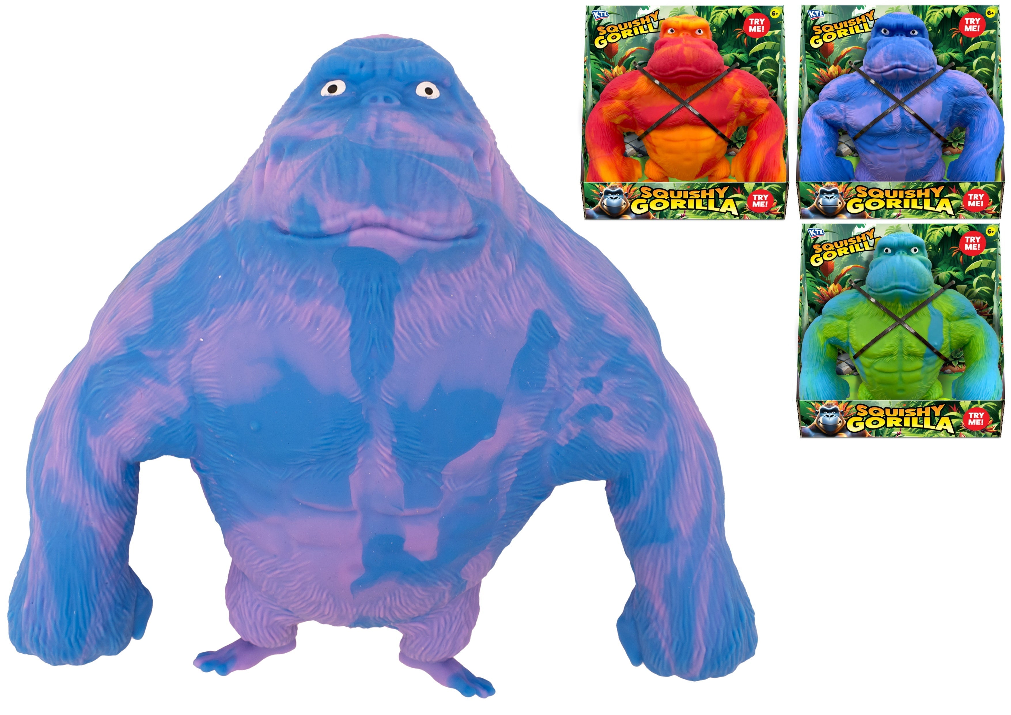 Snaps Large 2.2kg Squishy Gorilla Stress Relief Sensory Fidget Toy