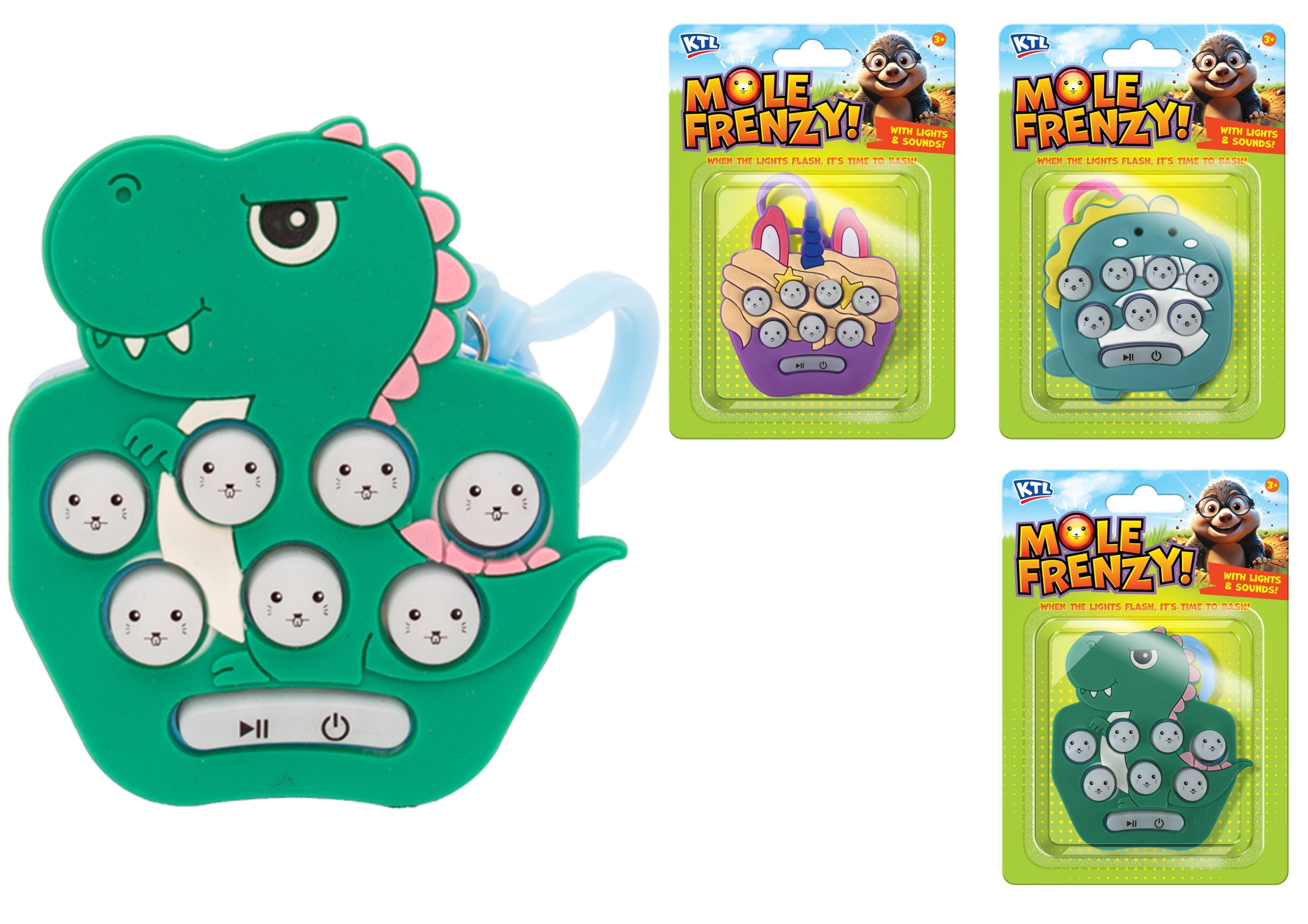 Snaps Mole Frenzy Interactive Tabletop Arcade Game for Kids
