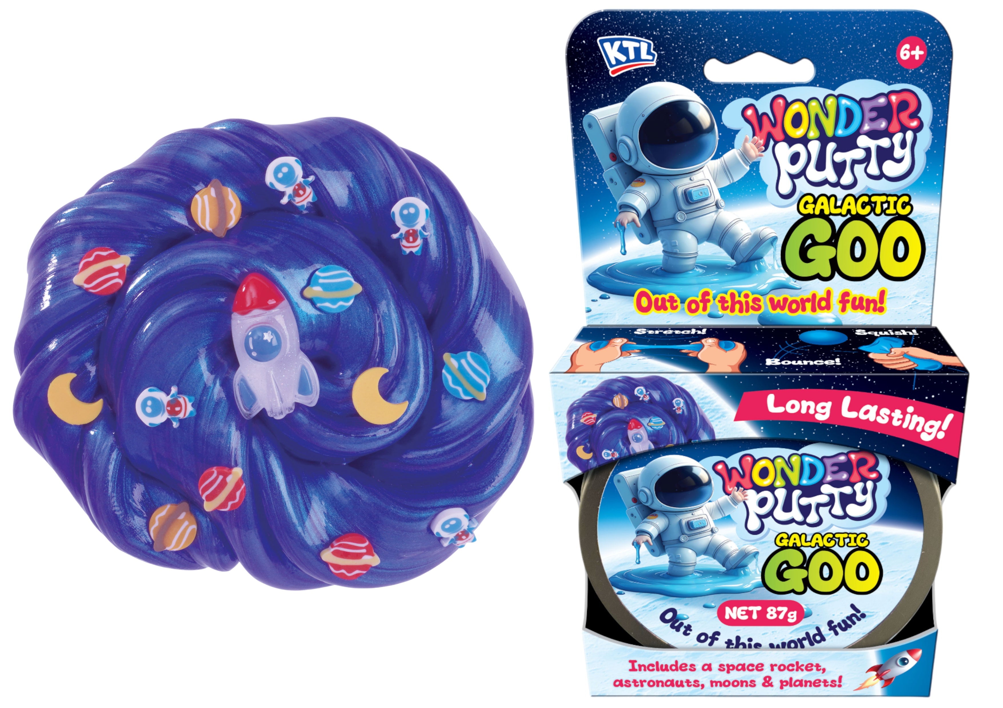 Snaps Wonder Putty – Space Theme Sensory Fidget Toy for Stress Relief