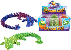 Large 3D Printed Dragon Egg – Mythical Fantasy Desk Decor by Snaps