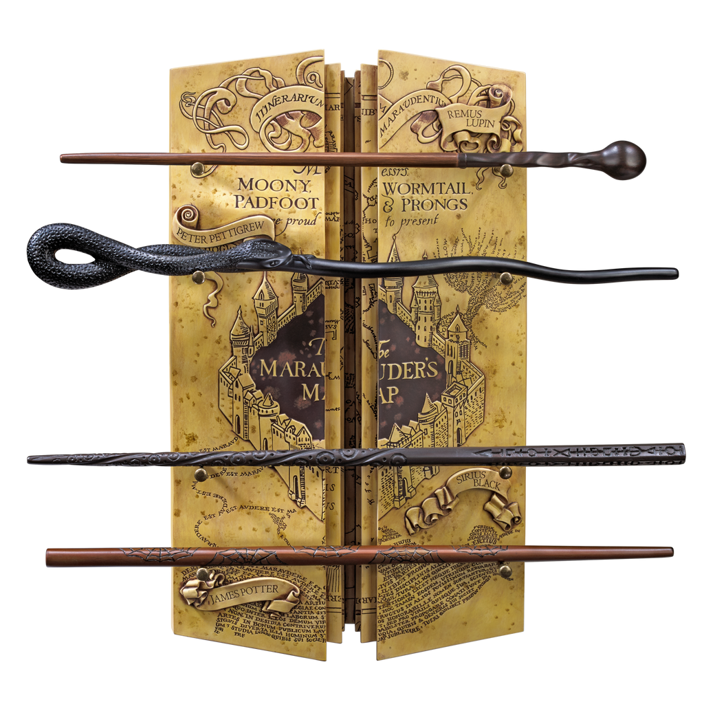 Harry Potter Marauders Wand Collection – Noble Collection Wall Display