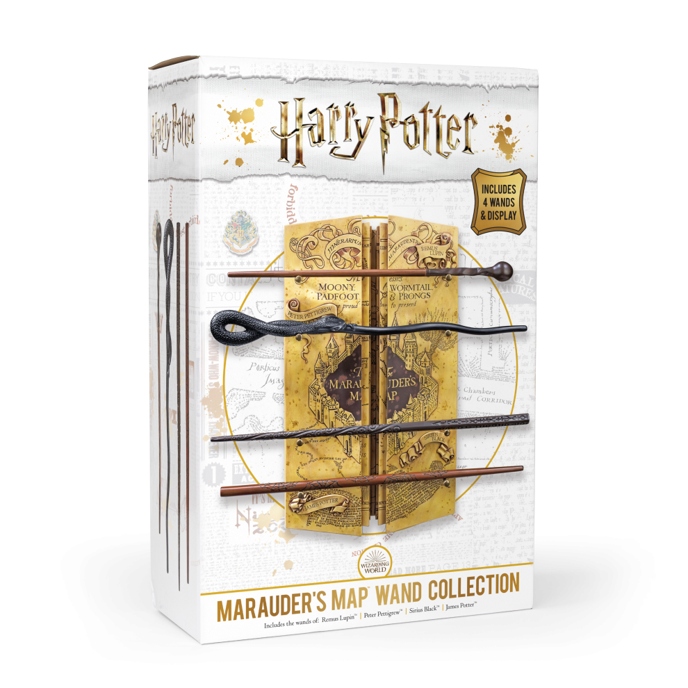 Harry Potter Marauders Wand Collection – Noble Collection Wall Display