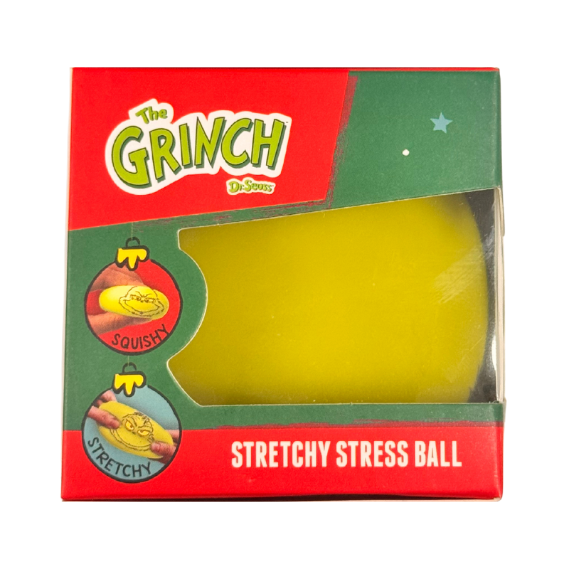 The Grinch Stress Ball by PoundFun – Festive Fidget Toy & Stocking Filler