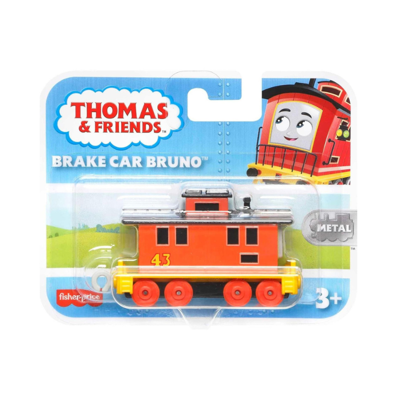 Thomas & Friends Brake Car Bruno - Diecast Push Along Toy Train