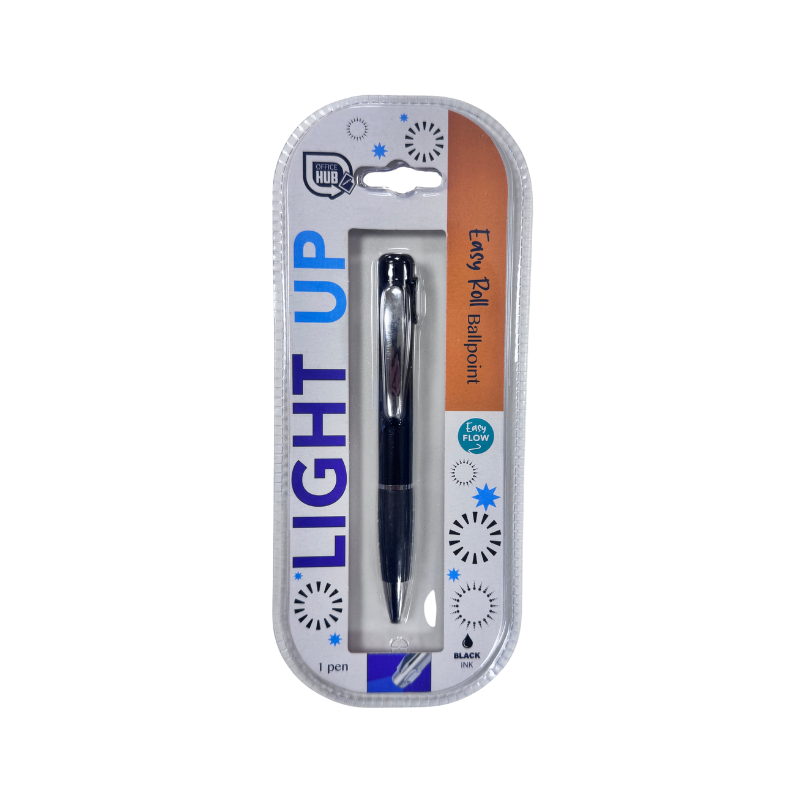 PoundFun LED Torch Ballpoint Pen – 2-in-1 Lighted Writing Tool for Kids