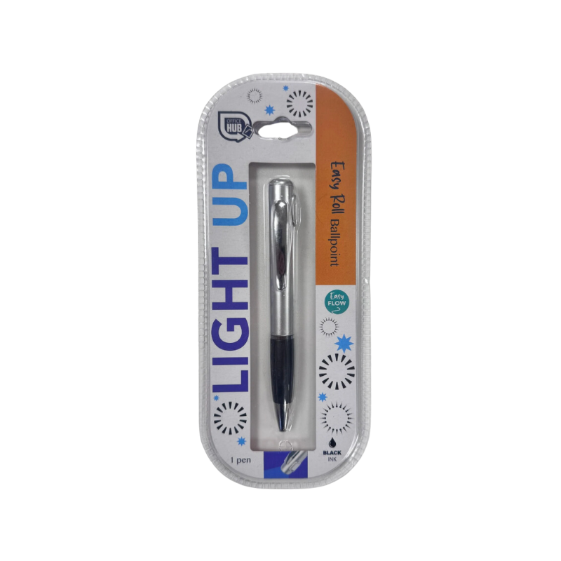 PoundFun LED Torch Ballpoint Pen – 2-in-1 Lighted Writing Tool for Kids