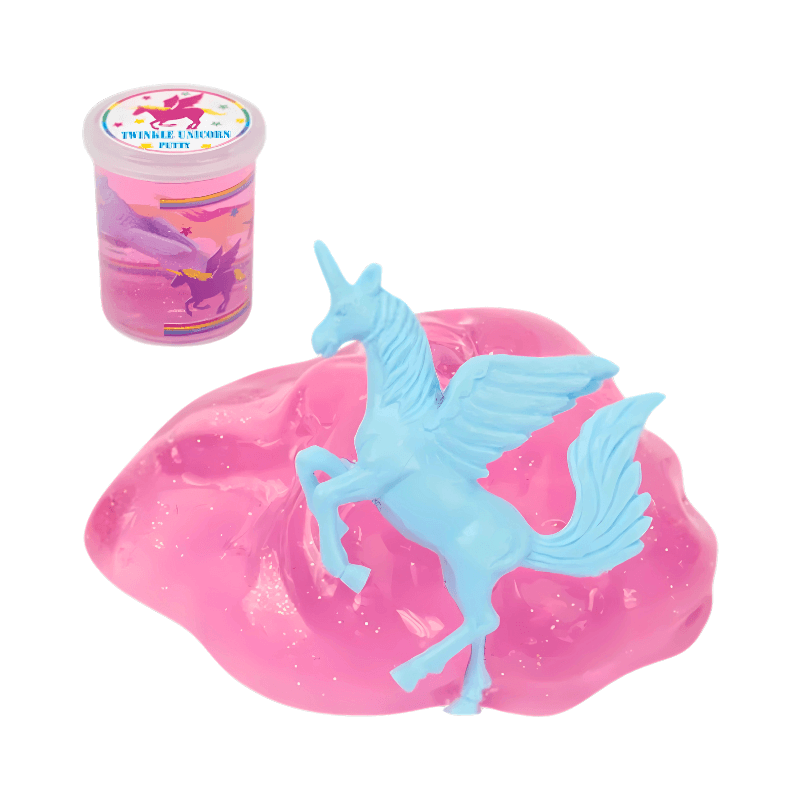 PoundFun Twinkle Unicorn Putty – Glittery Sensory Toy for Kids