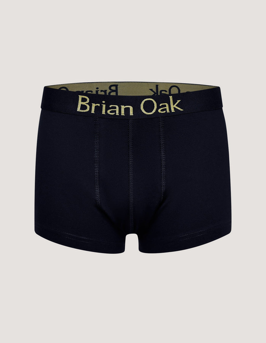 Black Cotton Stretch Boxer Short