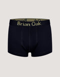Black Cotton Stretch Boxer Short