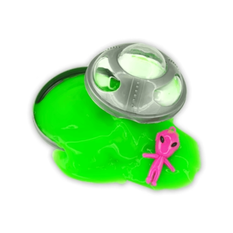 PoundFun UFO Space Slime – Alien Galaxy Sensory Toy for Kids