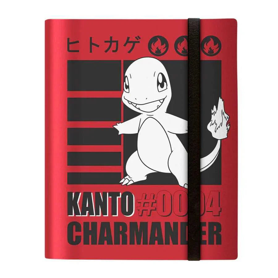 Pokémon Charmander 9-Pocket PRO-Binder – 360 Card Storage by Snaps
