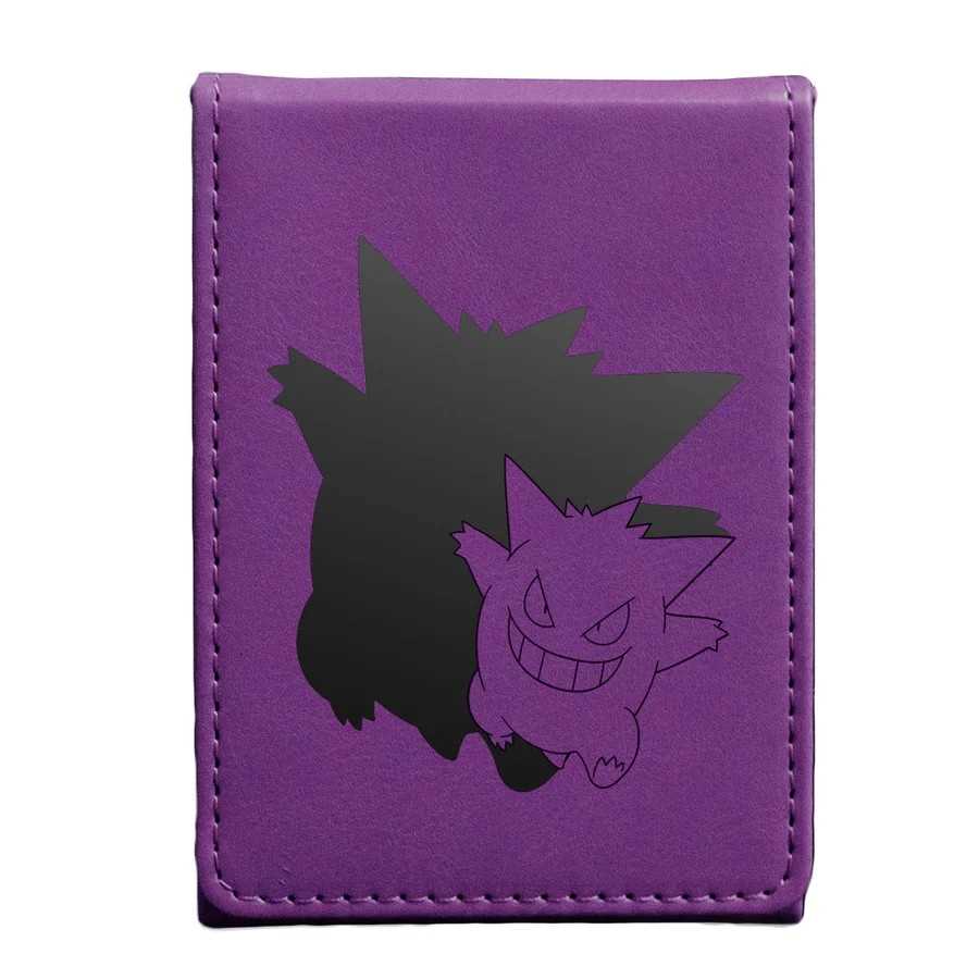 Pokemon Gengar Elite Series Alcove Flip Deck Box - Holds 100+ Cards