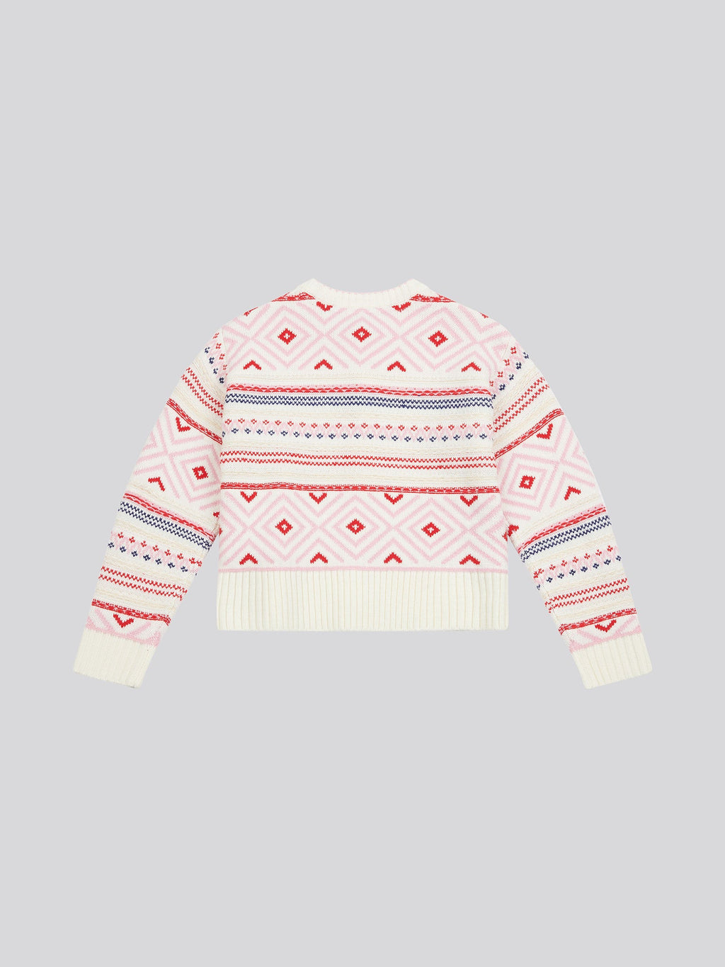 Fair ISLE Cardigan Marshmallow