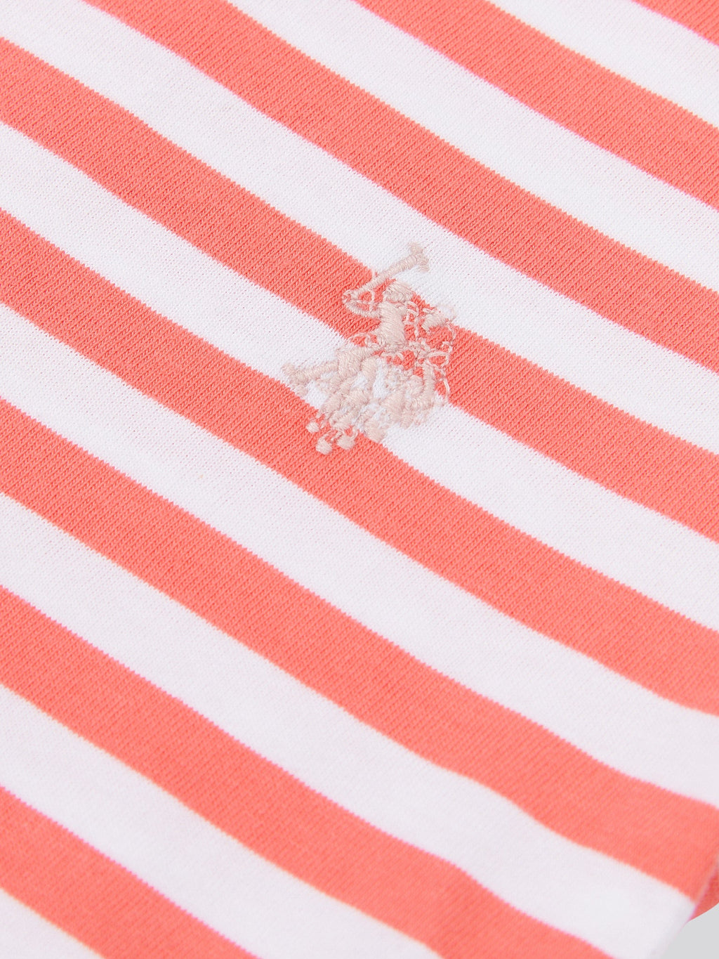 Girls Double Horsemen Mixed 2 Pack Cap Sleeve Tees in Sugar Coral
