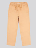 Boys Drawstring Waist Trouser in Tan