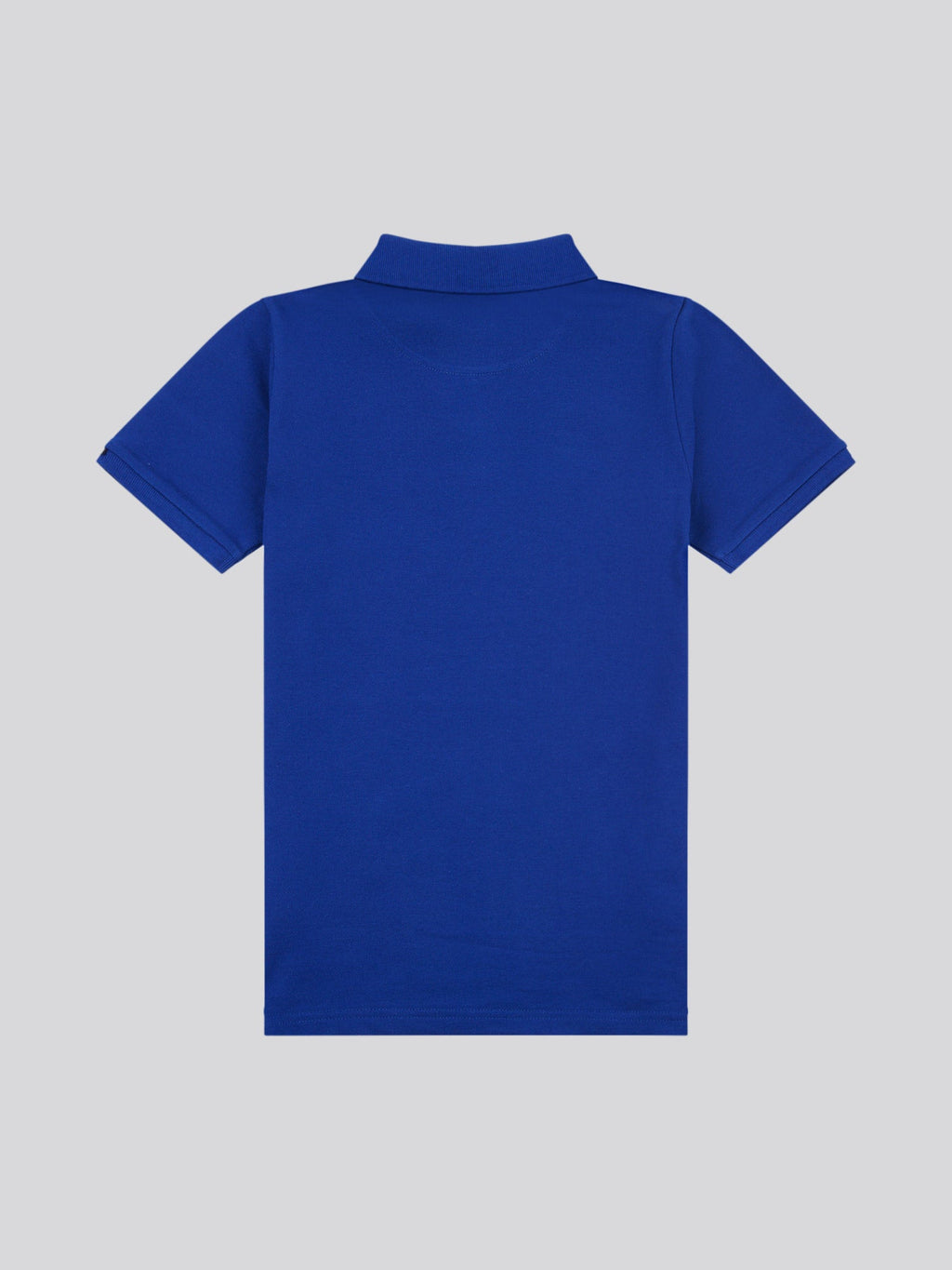Boys Double Horsemen Polo Shirt in Sodalite Blue