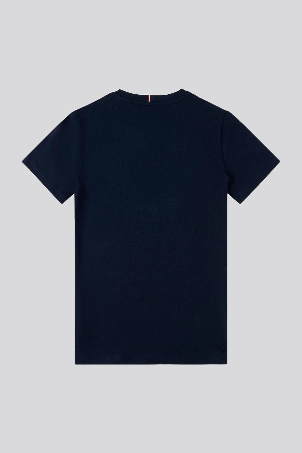 Boys Double Horsemen T- Shirt in Dark Sapphire Navy / Haute Red DHM