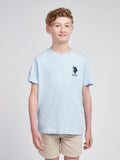 Boys Player 3 T-Shirt in Chambray Blue