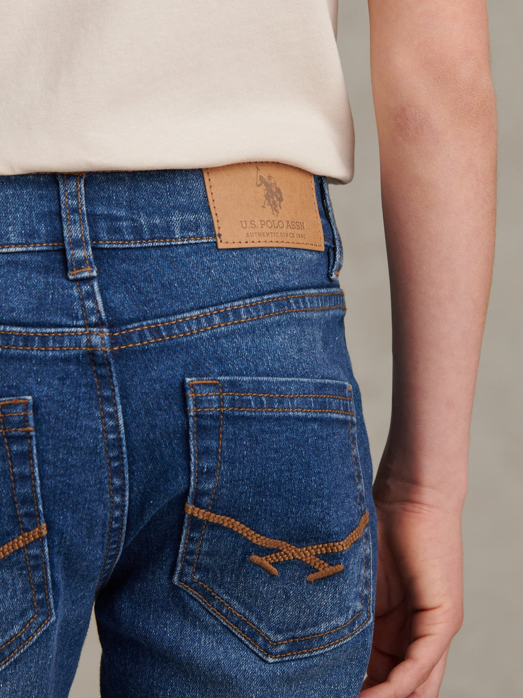 Boys Classic Fit Jean in Dark Wash