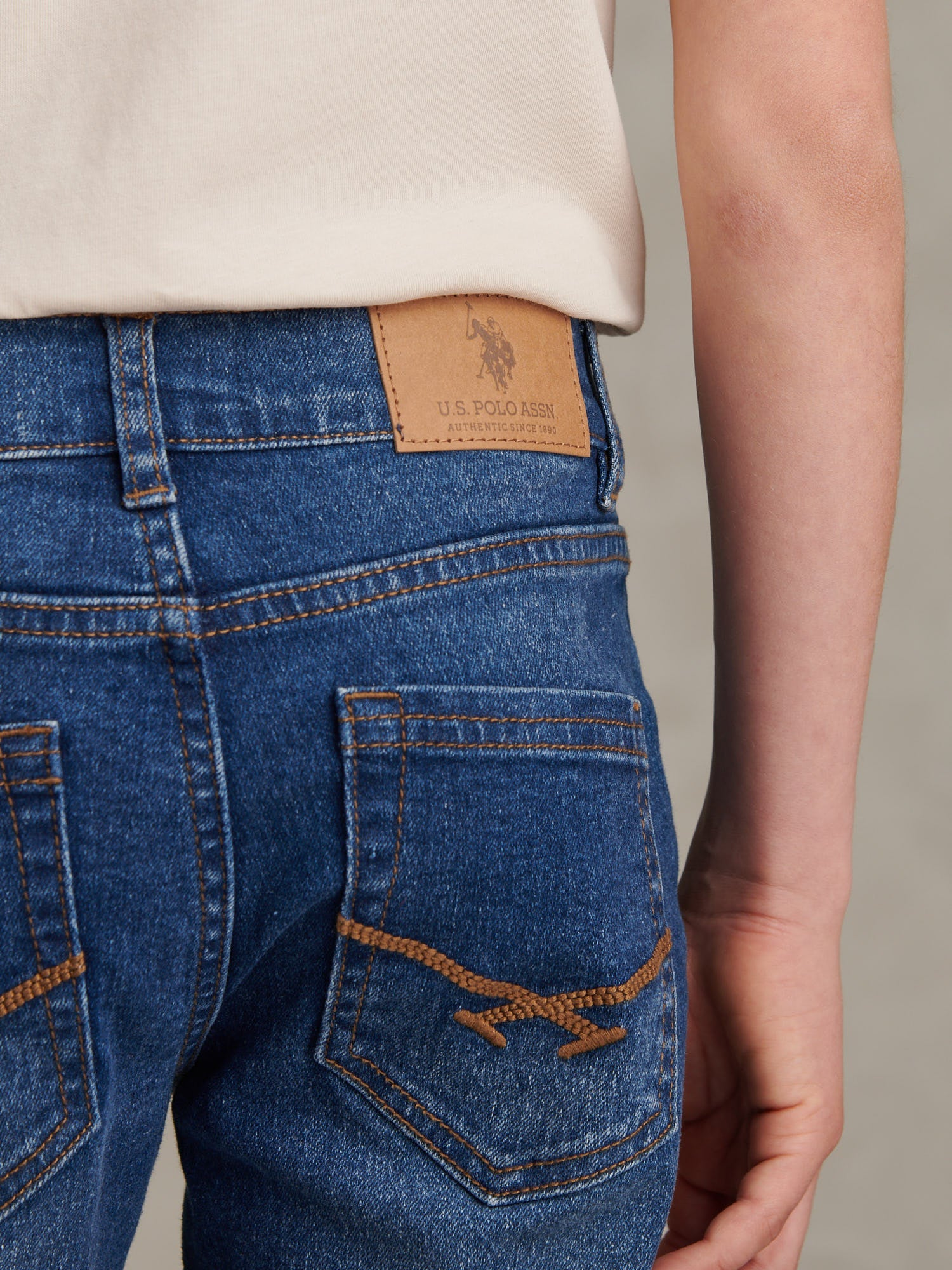 Boys Classic Fit Jean in Dark Wash