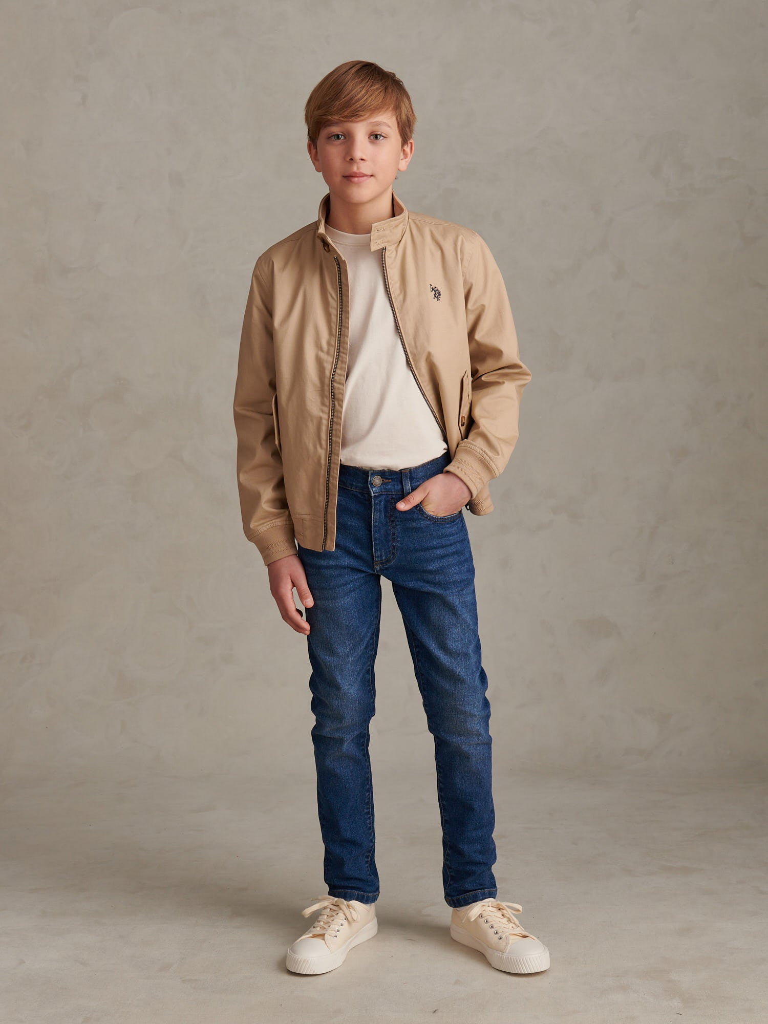 Boys Classic Fit Jean in Dark Wash