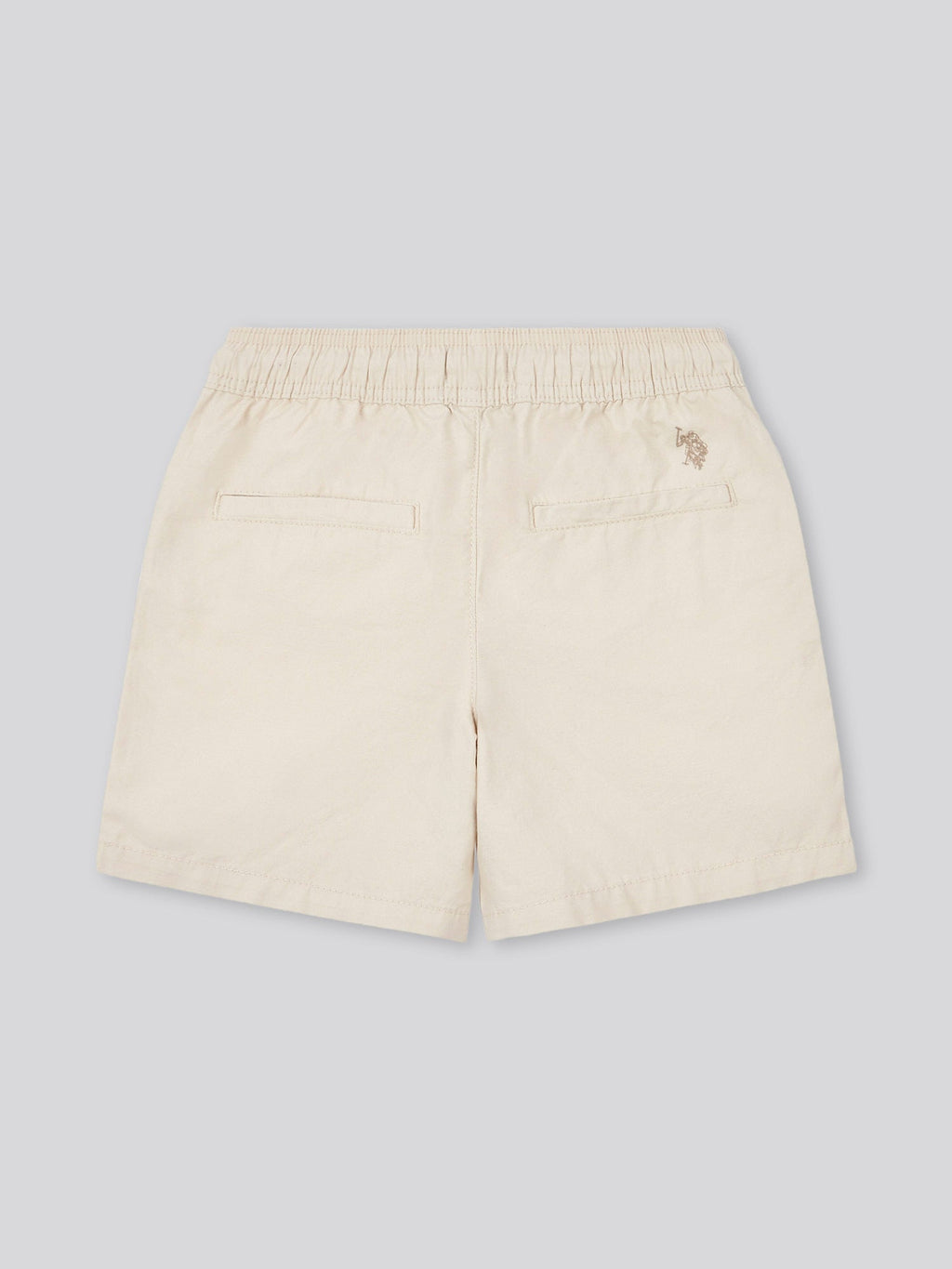 Boys Cotton Linen Deck Short in French Oak