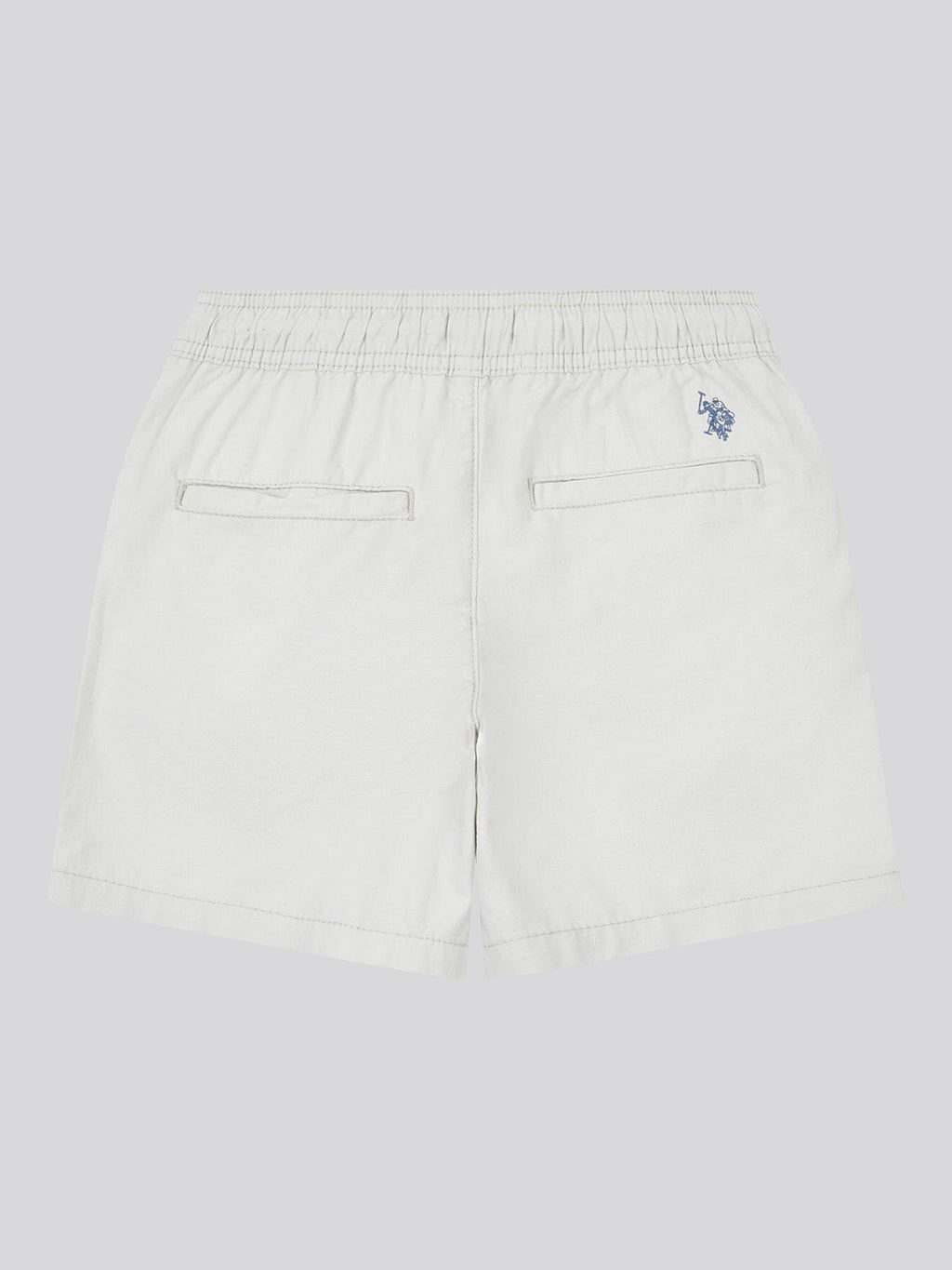 Boys Cotton Linen Deck Short in Northern Droplet
