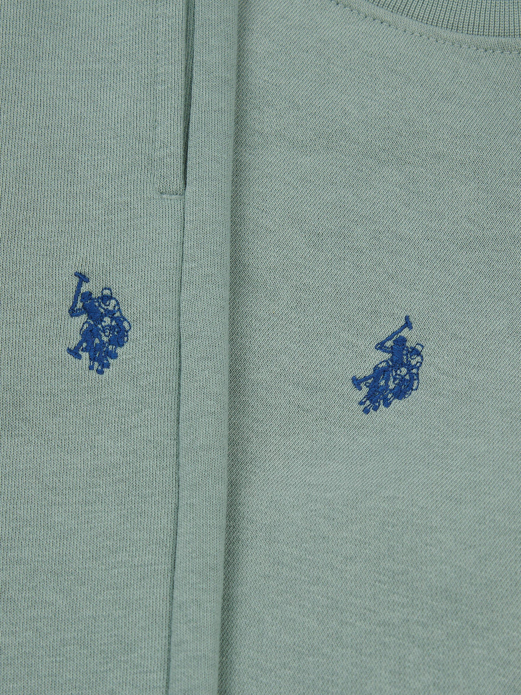 Boys Double Horsemen Crew & Jogger Set in Chinois Green